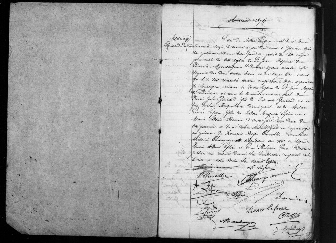 Péronne (Saint-Jean-Baptiste) : baptêmes, mariages, sépultures