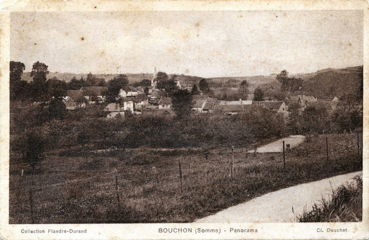Bouchon (Somme). Panorama