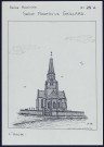 Saint-Martin-le-Gaillard (Seine-Maritime) : l'église - (Reproduction interdite sans autorisation - © Claude Piette)