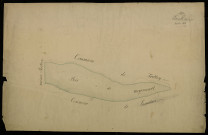 Plan du cadastre napoléonien - Ercheu : Bois de Moyencourt (Le), E3
