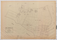 Plan du cadastre rénové - Muille-Villette : section D1