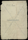Plan du cadastre napoléonien - Vers-sur-Selles (Vers-Hébécourt) : B