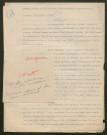 Témoignage de Augier, Charles et correspondance avec Jacques Péricard