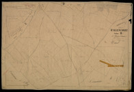 Plan du cadastre napoléonien - Hallencourt : Chemin d'Airaines (Le), B
