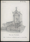 Poix-de-Picardie : chapelle funéraire dans le cimetière - (Reproduction interdite sans autorisation - © Claude Piette)