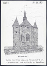 Renneval (Aisne) : église fortifiée dédiée à Notre-Dame de l'Assomption - (Reproduction interdite sans autorisation - © Claude Piette)
