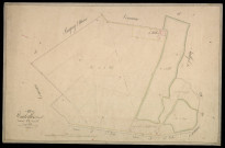 Plan du cadastre napoléonien - Hautvillers-Ouville (Hautvillers Ouville) : Halle (La), A