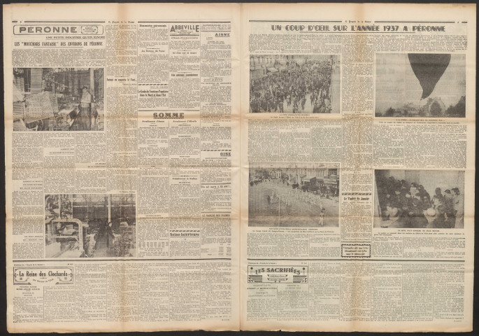 Le Progrès de la Somme, numéro 21297, 3 janvier 1938