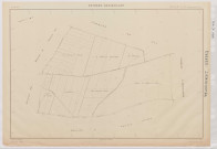 Plan du cadastre rénové - Estrées-Deniécourt : section Z2