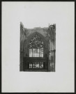 Saint-Quentin. Fenêtres du transept côté nord de la basilique