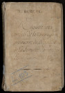 Délibérations et arrêtés du 3e bureau (Municipalités) : 5 septembre 1793-6 germinal an II