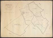 Plan du cadastre rénové - Heuzecourt : section B