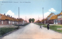 Harbonnières (Somme). Rue de Feuquières