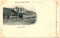 Plage du Bois de Cise - Jardin Public - Grand hôtel du bois de Cise, E. Chevalier, Propriétaire