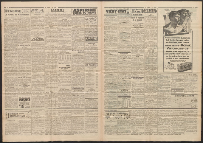 Le Progrès de la Somme, numéro 21454, 15 juin 1938