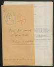 Témoignage de Darimont, Henri et correspondance avec Jacques Péricard