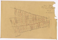 Plan du cadastre rénové - Nibas : section A