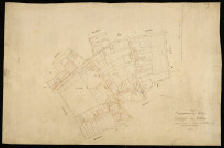 Plan du cadastre napoléonien - Falvy : Village (Le), A2, B1 et C1