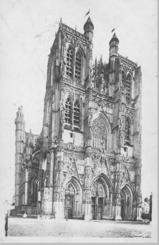 Abbeville. L'église collégiale de Saint-Wulfran