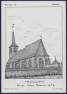 Frucourt : église Saint-Martin, XVIIe siècle - (Reproduction interdite sans autorisation - © Claude Piette)