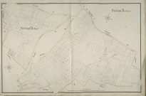 Plan du cadastre napoléonien - Rosières-en-Santerre (Rozières) : B1 et D1