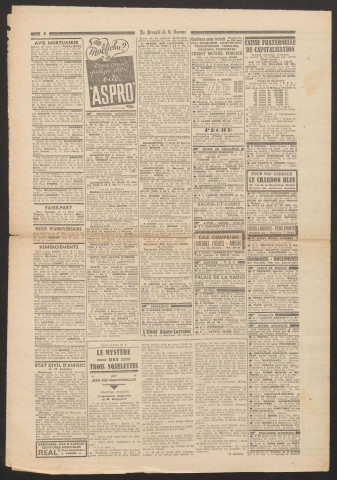 Le Progrès de la Somme, numéro 23154, 19 - 20 décembre 1943
