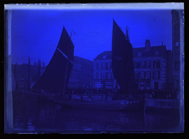 Dunkerque quai Leughenaer - octobre 1899