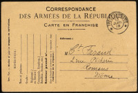 Recherches entreprises par Alice Patriarche pour retrouver Gaston Faraud disparu au combat dans le secteur du Bois de Gentelles (Somme) le 26 avril 1918