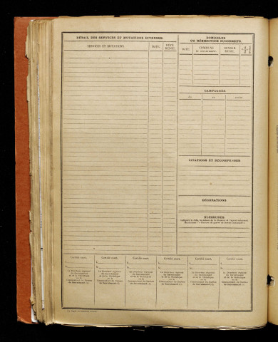 Inconnu, classe 1917, matricule n° 389, Bureau de recrutement d'Amiens