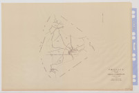 Plan du cadastre rénové - Poeuilly : tableau d'assemblage (TA)