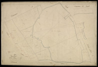 Plan du cadastre napoléonien - Lancheres : Bois de Lanchères (Le), D1