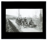 Chasse à courre à Cuverville - janvier 1914