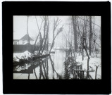 Effet de neige - Pont-de-Metz - 1909