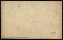 Plan du cadastre napoléonien - Equancourt (Equaucourt) : Bourgeonval, A1 et partie développée de A1