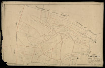 Plan du cadastre napoléonien - Saigneville : Vallée de Boubert (La), E1