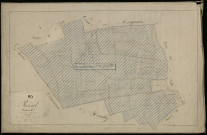 Plan du cadastre napoléonien - Roisel : Nobecourt, C1