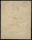 Plan du cadastre napoléonien - Hucheneville : tableau d'assemblage
