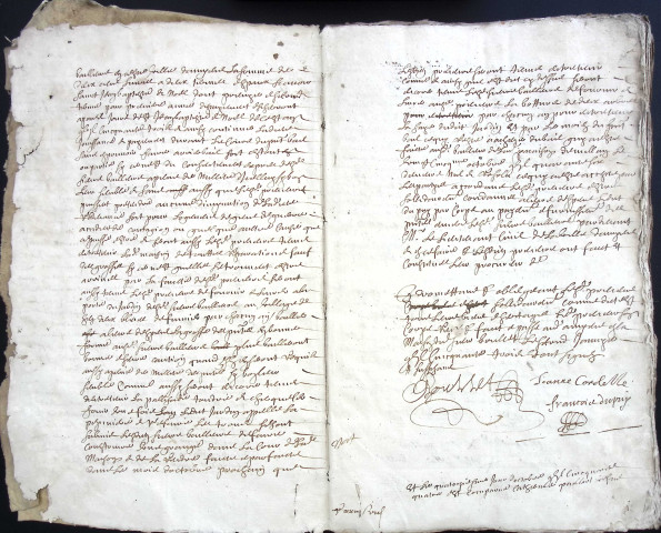 Etude de Me Pierre Trencart à Amiens (étude n°9). Minutes de l'année 1653