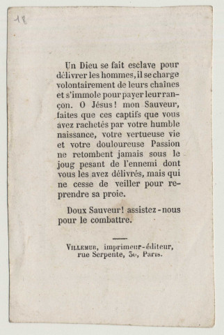 Jésus est né a vécu et souffert pour nous. L'Enfant Jésus avec une Croix
