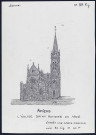 Amiens : chapelle Saint-Honoré en 1908 - (Reproduction interdite sans autorisation - © Claude Piette)