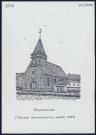 Royaucourt (Oise) : l'église reconstruite - (Reproduction interdite sans autorisation - © Claude Piette)