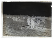Manoeuvres de septembre 1902 - artillerie près d'Equennes