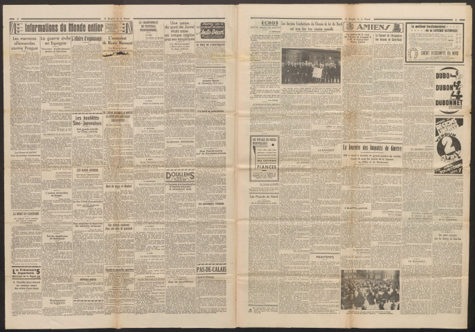 Le Progrès de la Somme, numéro 21369, 21 mars 1938