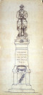 Guerre 1914-1918. Projet de monument aux morts de la commune de Varennes
