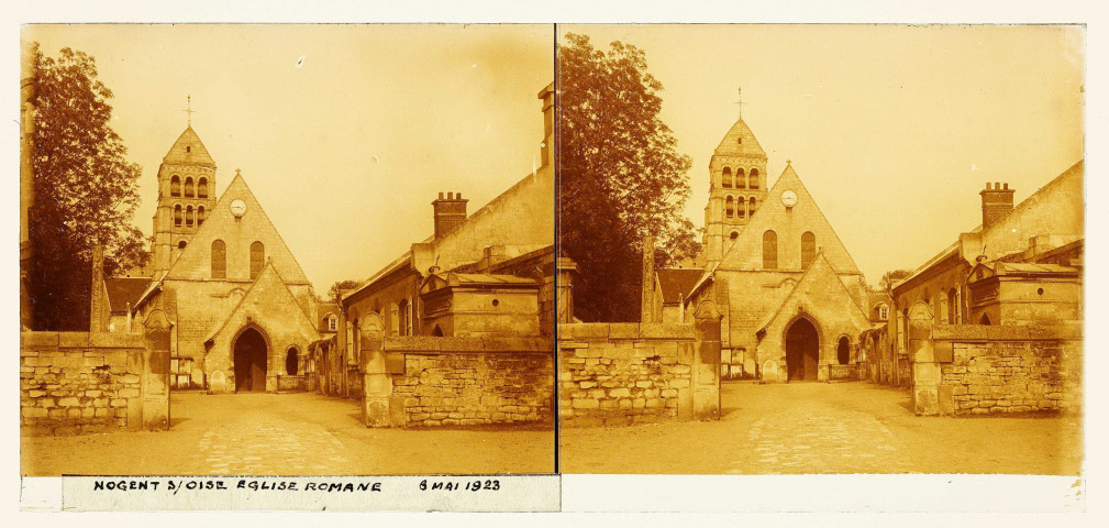 Nogent-sur-Oise. Eglise romane