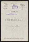 Liste électorale : Poix-de-Picardie (Lahaye-Saint-Romain)