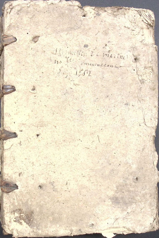 Etude de Me François Martin à Amiens (étude n°4). Minutes des années 1552-1554