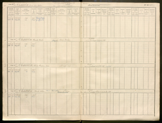Répertoire des formalités hypothécaires, du 09/11/1929 au 21/03/1930, registre n° 391 (Péronne)