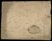 Plan du cadastre napoléonien - Bacouel-sur-Selle (Bacouel) : tableau d'assemblage