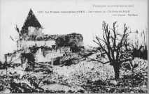 Français souvenons-nous ! - La France reconquise (1917) - Les ruines du Château de Ham